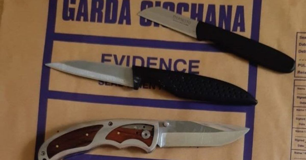 Загриженост относно мащаба на престъпленията с ножове в Ирландия