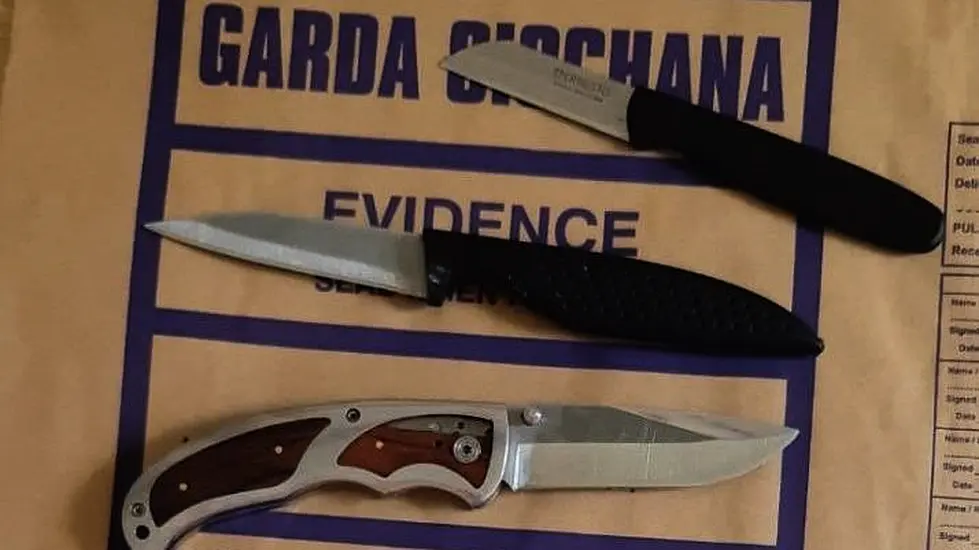 Concern Over Scale Of Knife Crime In Ireland