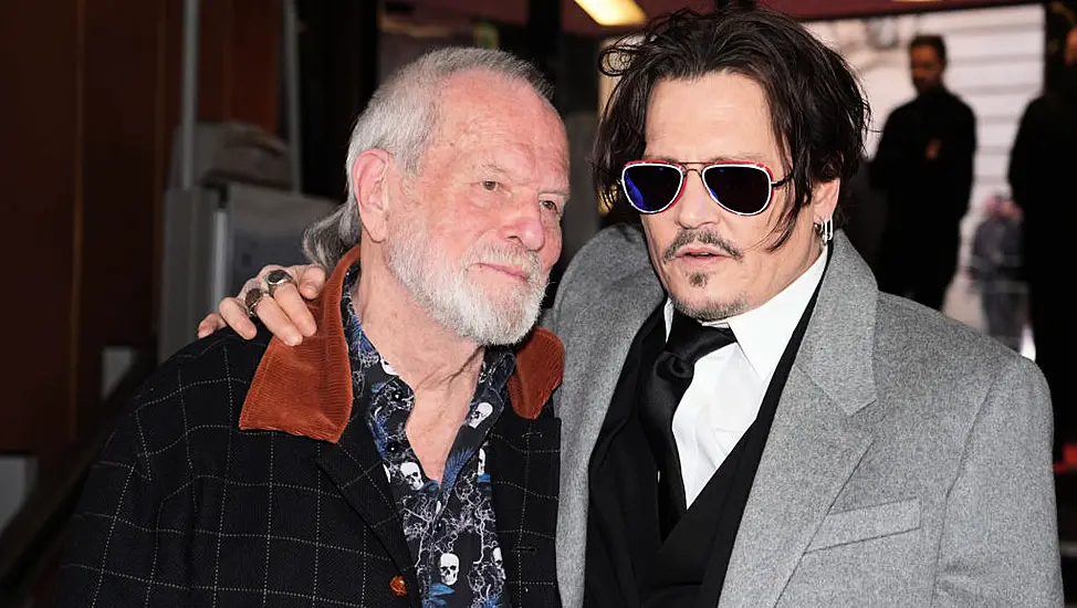 Johnny Depp Reunites With Terry Gilliam At Uk Premiere Of Film Jeanne Du Barry