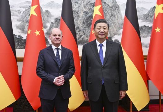 German Chancellor Olaf Scholz Presses China On Russia’s Invasion Of Ukraine