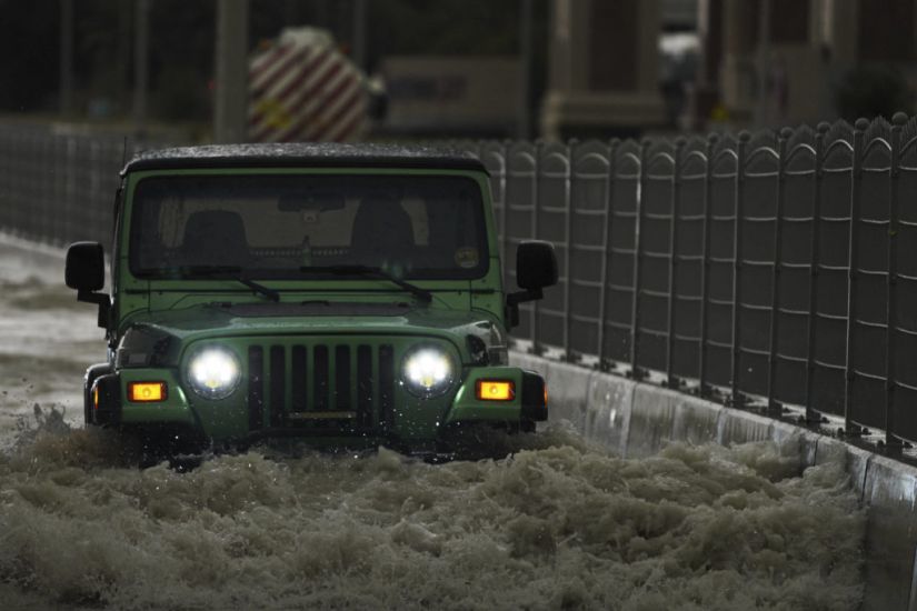 Flooding After Storm Dumps A Year And A Half’s Worth Of Rain On Parts Of Uae