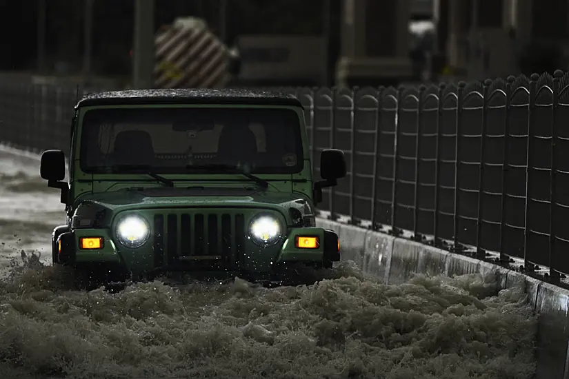 Flooding After Storm Dumps A Year And A Half’s Worth Of Rain On Parts Of Uae