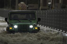 Flooding After Storm Dumps A Year And A Half’s Worth Of Rain On Parts Of Uae