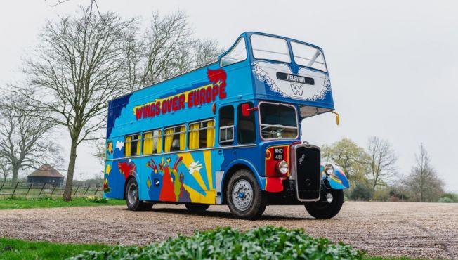 Paul Mccartney’s Wings Tour Bus Could Fetch Up To £200,000 At Auction