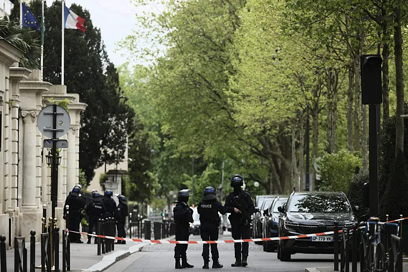 Police In Paris Detain Man Wearing Fake Explosives Vest At Iranian Consulate