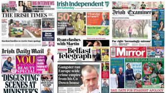 What The Papers Say: Saturday's Front Pages