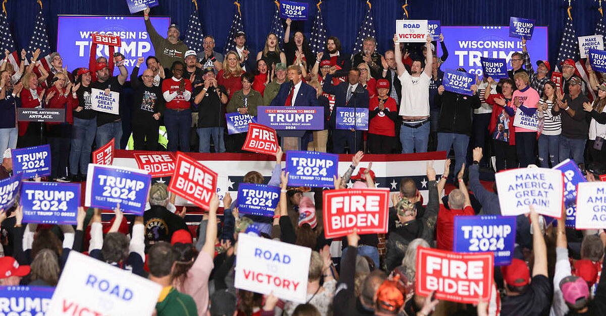 Trump Rally Paint Deconstructing the spectacle and stagecraft of a Donald Trump rally