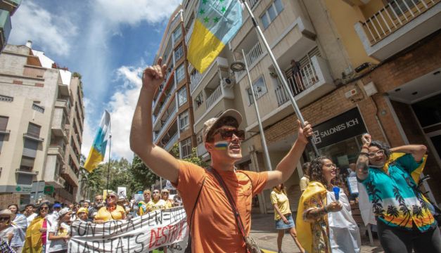 'We Don't Want To See Our Island Die': Thousands Protest In Tenerife Over Mass Tourism