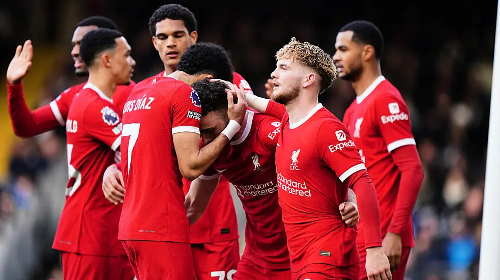 Liverpool Move Level On Points With Top-Of-The-Table Arsenal After Win At Fulham