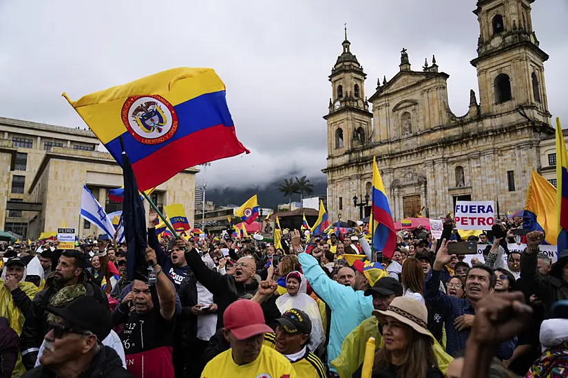 Tens Of Thousands Of Colombians Protest Against President’s Reform Agenda