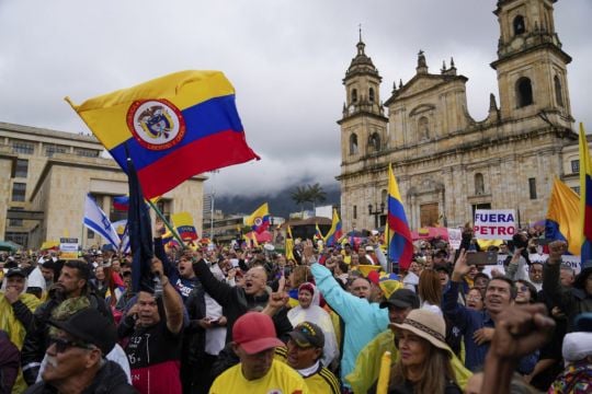 Tens Of Thousands Of Colombians Protest Against President’s Reform Agenda
