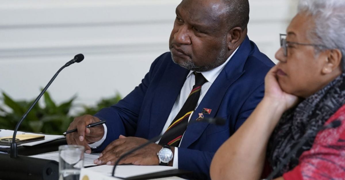 Министър-председателят на Папуа Нова Гвинея Джеймс Марапе обвини Джо Байдън,