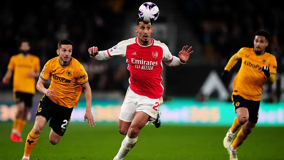 William Saliba Knows Arsenal Cannot Afford To Drop Any More Points In Title Race