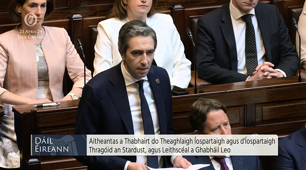 Taoiseach Makes State Apology In Dáil To Families Of Stardust Victims