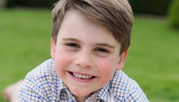 'Unedited' Photo Of Britain’s Prince Louis Released To Mark His Sixth Birthday