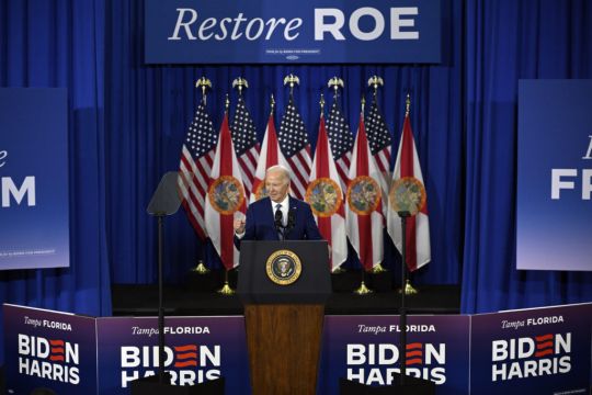 Biden Blames Trump For Florida’s Six-Week Abortion Ban