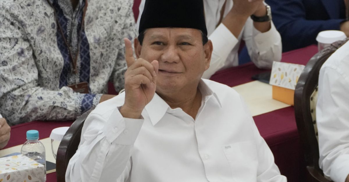 Прабово Субианто обяви новоизбрания президент на Индонезия, тъй като обжалването на съперниците му е отхвърлено