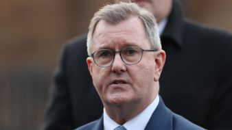 Former Dup Leader Sir Jeffrey Donaldson Arrives At Court To Face Sex Charges