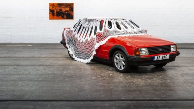 Artist Who Covered A Car With A Doily Up For Turner Prize