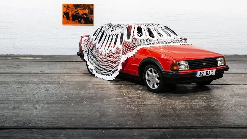 Artist Who Covered A Car With A Doily Up For Turner Prize