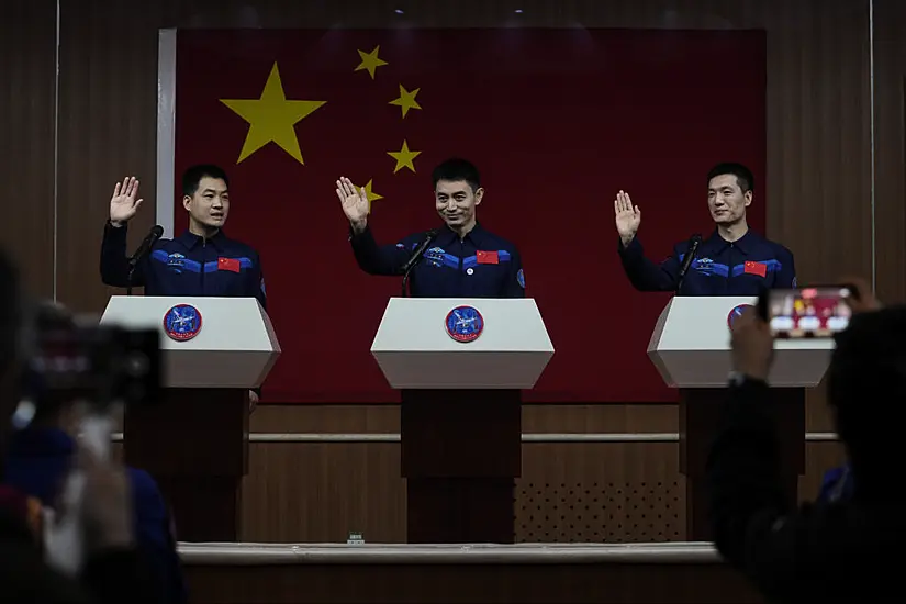 China Prepares To Send Three Astronauts To Tiangong Space Station