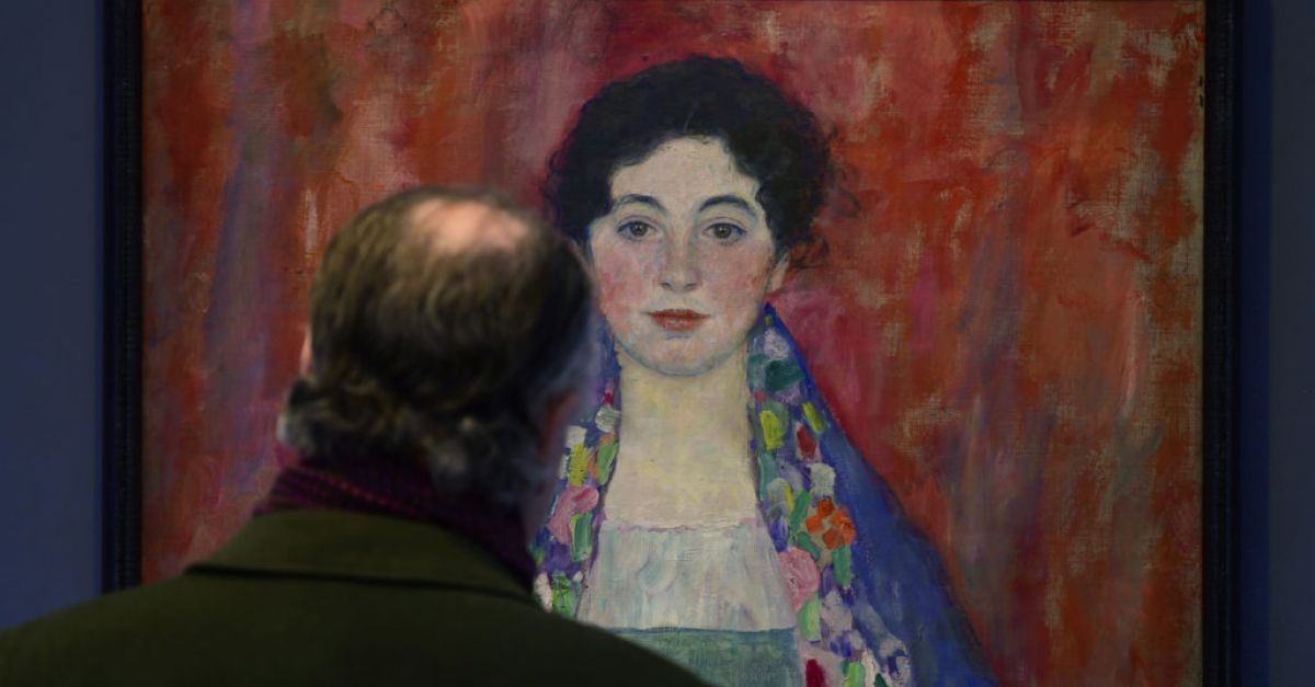 Портрет на млада жена от Густав Климт, за който дълго