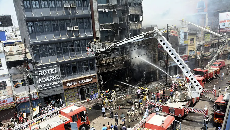 Fire Ravages Restaurant And Hotel In Eastern India, Killing Six People