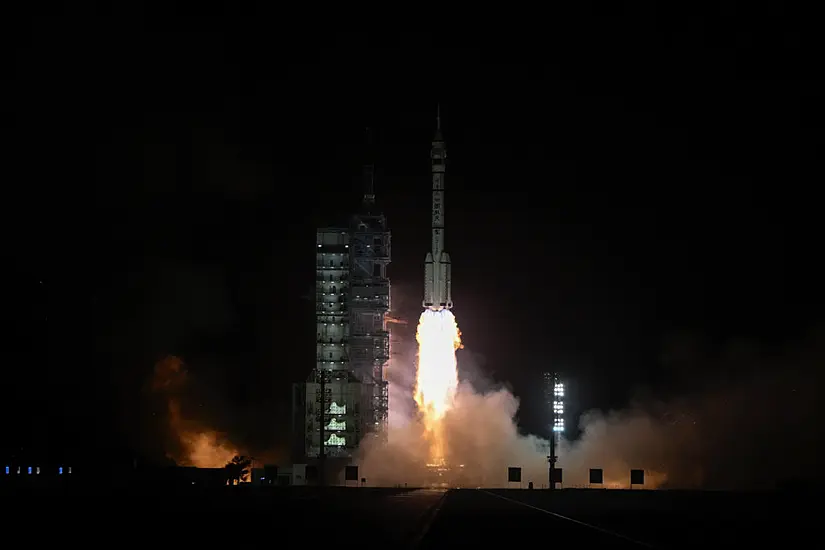 China Launches Three-Member Shenzhou-18 Crew To Its Space Station