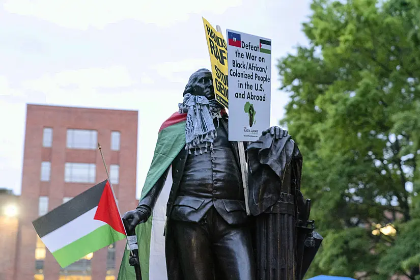 Pro-Palestinian Protesters At Columbia University Settle In For 10Th Day