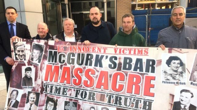 Fresh Inquests Ordered Into Deaths Of 15 People Killed In Mcgurk’s Bar Blast
