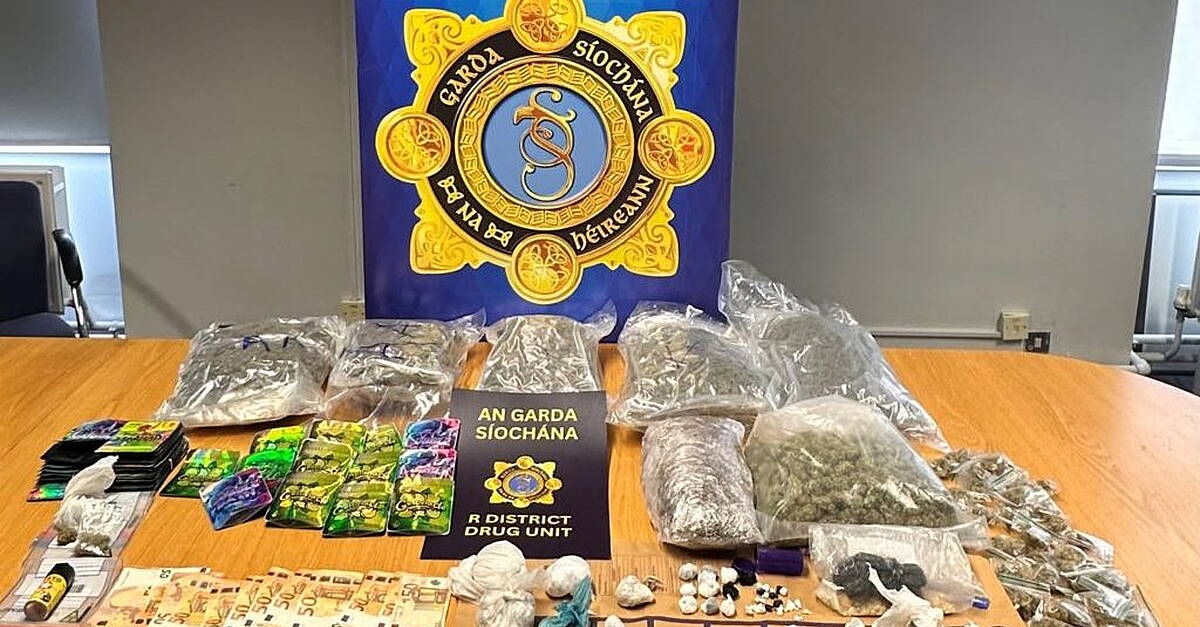 Six people arrested after €180,000 of drugs seized in Dublin