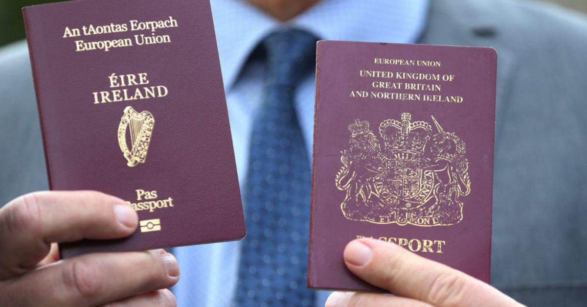 Законопроектът, който улеснява ирландците да получат британско гражданство, напредва