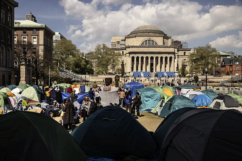 Us Student Anti-War Protesters Vow To Continue Demonstrations