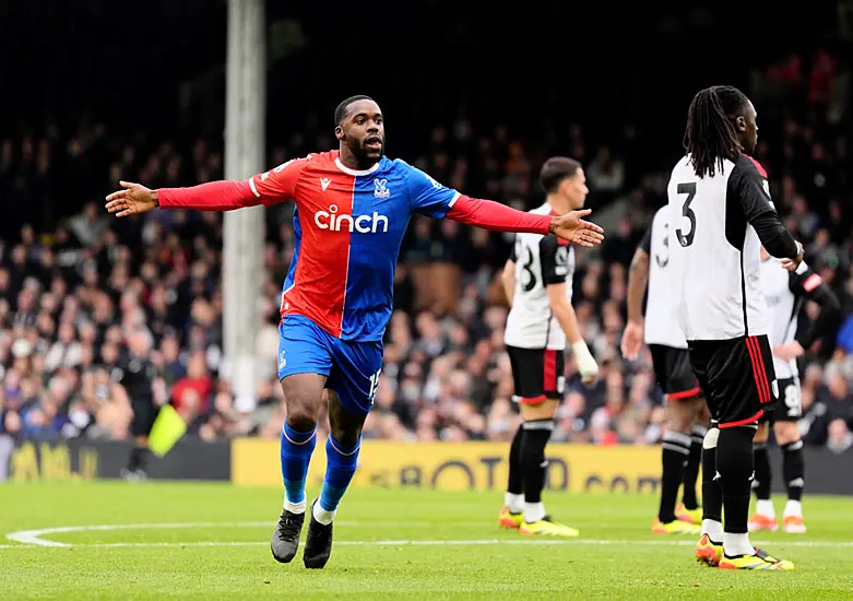 Jeffrey Schlupp Celebrates Late Wondergoal As Crystal Palace Earn Point At Fulham