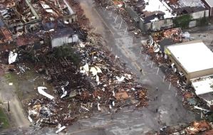 Oklahoma Towns Hard Hit By Tornadoes Begin Clean-Up After Four Killed In Storms