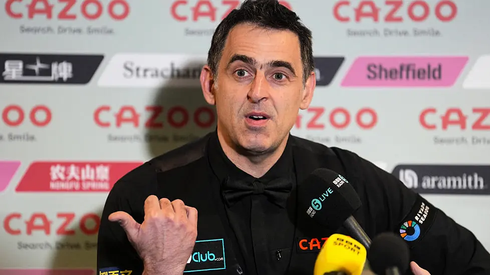 The Financial Rewards Of A Breakaway Snooker Tour Appeal To Ronnie O’sullivan