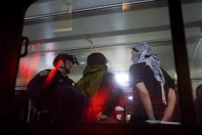 Protesters Taken Into Custody As Police End University Pro-Palestine Occupation