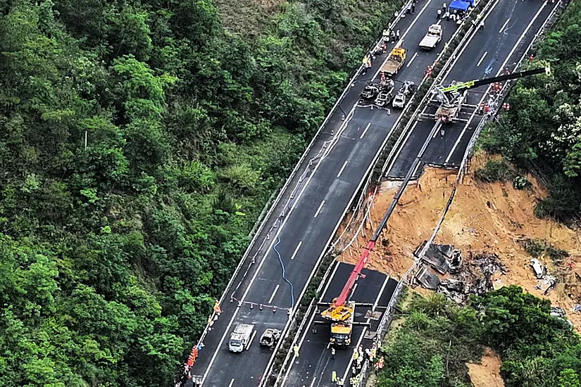 At Least 24 Killed In Highway Collapse In Southern China