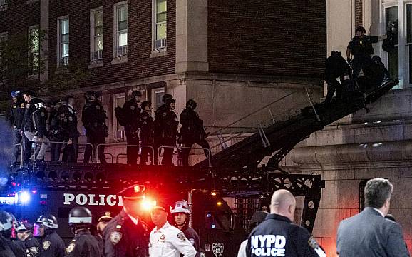 Police Clear Pro-Palestinian Protesters From Columbia University