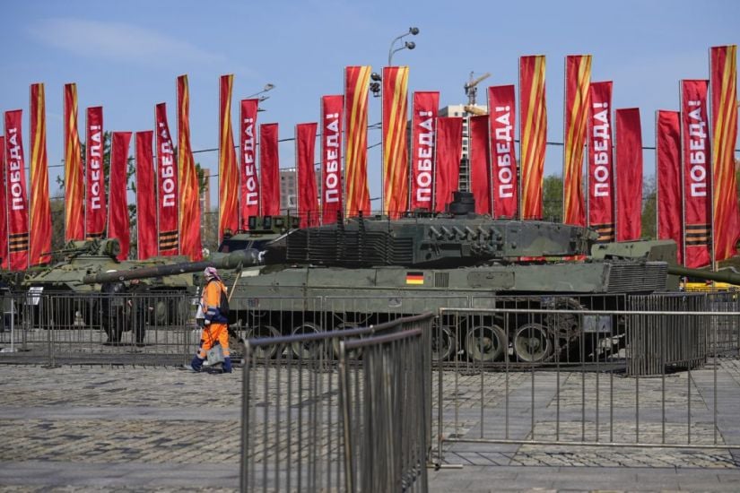 Moscow Exhibition Shows Off Western Equipment Captured From Ukrainian Army