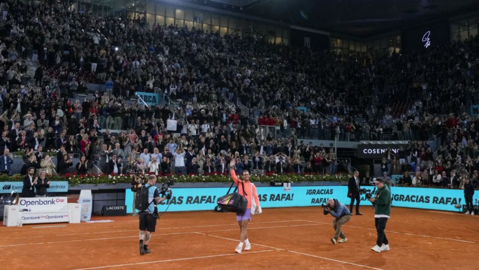 Rafael Nadal Bids An Emotional Farewell To Home Fans After Madrid Open Exit