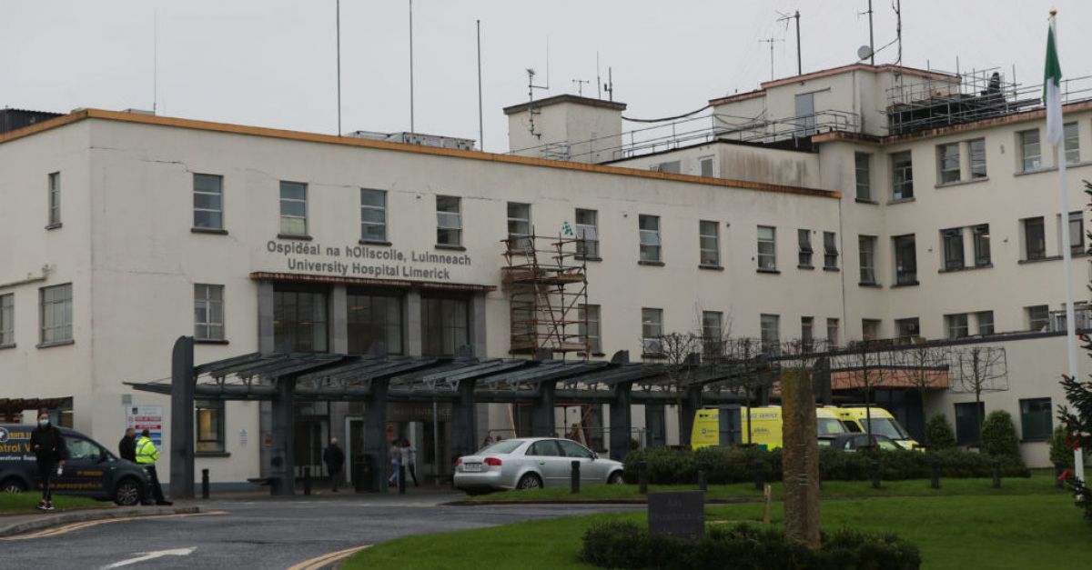 Taoiseach загрижен за University Hospital Limerick и пренаселеността
