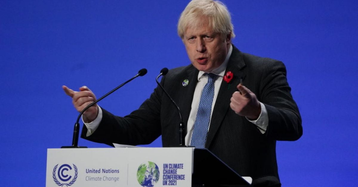 Борис Джонсън ще съпредседателства инициативата за нетна нула на бивш депутат от Торите