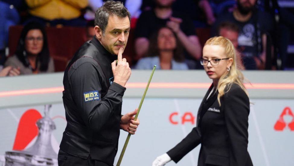 Ronnie O’sullivan ‘Wanted To Prove Referee Was Wrong’ In Bizarre Crucible Moment