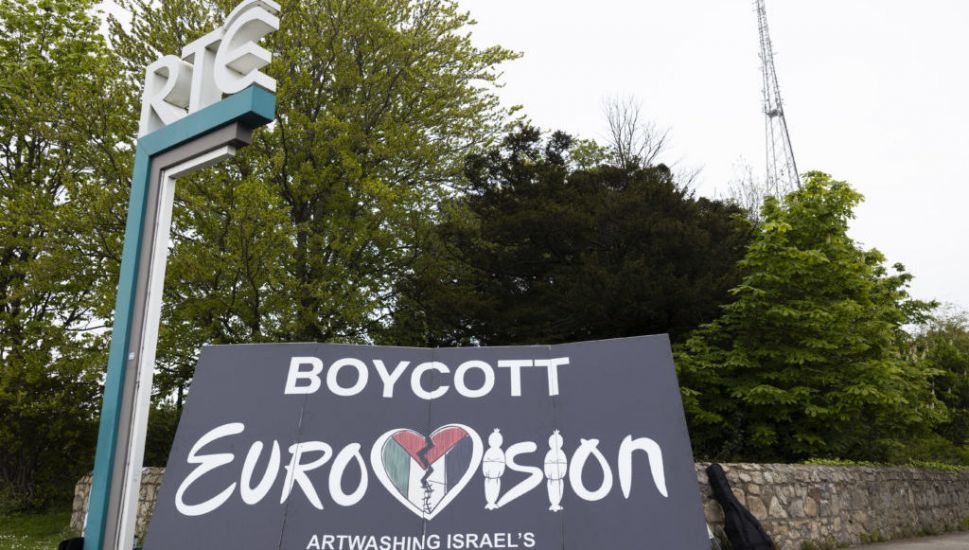 Protesters Call On Rté To Boycott 2024 Eurovision Song Contest