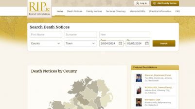 Irish Times Group Acquires Rip.ie Website