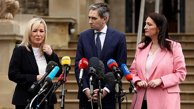 Harris Hails Impact Of Stormont Return On First Official Visit To Northern Ireland