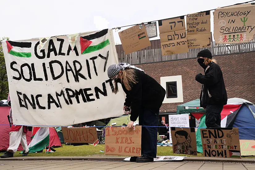 Students Protesting Against Gaza War Disrupt Cambridge Open Days