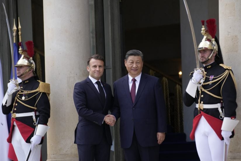 Macron Sets Ukraine As Priority As Chinese Leader Pays State Visit To France