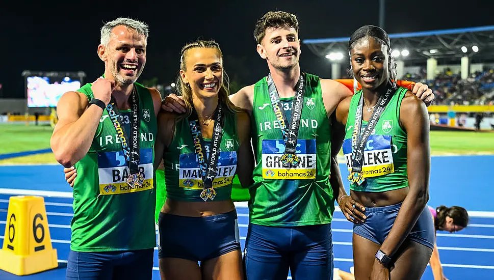 Irish Mixed Relay Team Wins Bronze Medal At World Relays